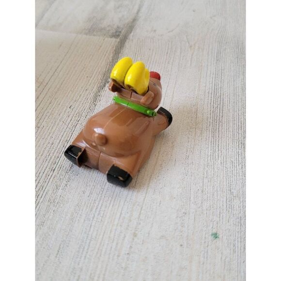 Rolling Rudolph reindeer Xmas Santa toy figure - Picture 4 of 5